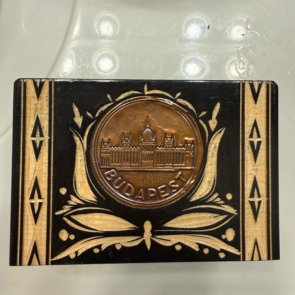 Budapest Secret Wooden Plaque